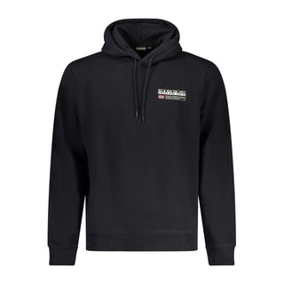 Schwarzes Baumwoll-Sweatshirt für Herren