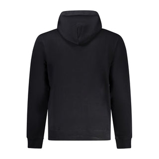 Schwarzes Baumwoll-Sweatshirt für Herren