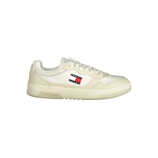 Beige Herren-Sneaker aus Polyethylen