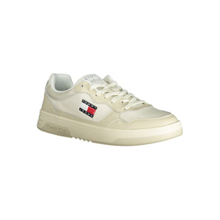 Beige Herren-Sneaker aus Polyethylen