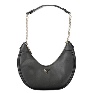Bolso de mano para mujer de polietileno negro