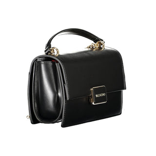 Bolso de mujer de poliuretano negro