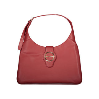 Bolso de poliuretano rojo para mujer