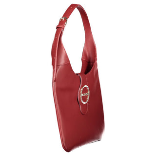 Bolso de poliuretano rojo para mujer