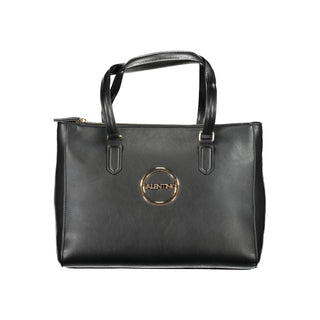 Damen-Tasche aus Polyurethan in Nero