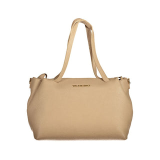 Beige Polyethylen-Handtasche