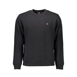 Sudadera para hombre de algodón negro