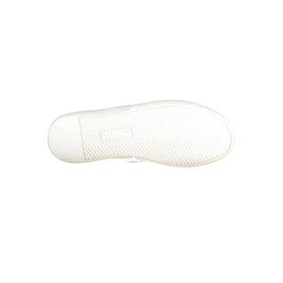 Blaue Leder-Sneaker für Damen