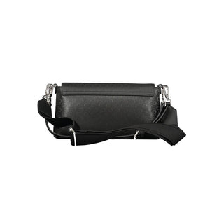 Black Polyester Women's Shoulder Bag