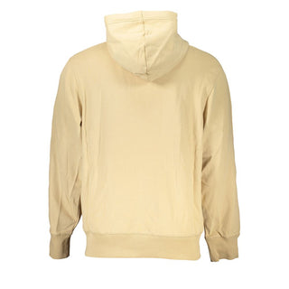 Suéter beige de algodón para hombre