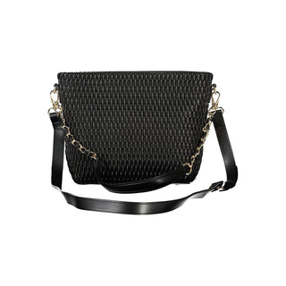 Schwarze Polyethylen-Handtasche