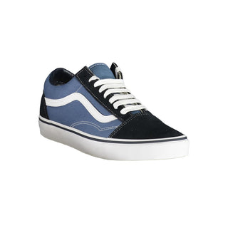Zapatillas para hombre de poliéster azul