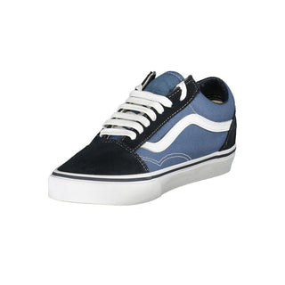 Zapatillas para hombre de poliéster azul