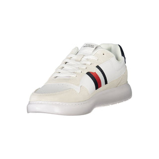 Herren-Sneaker aus weißem Polyurethan