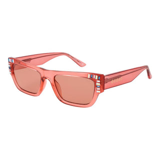 Pinke Plastik-Sonnenbrille