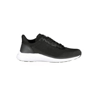 Schwarzer Polyester-Herren-Sneaker