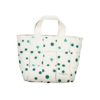 Bianco Polyurethan Damenhandtasche