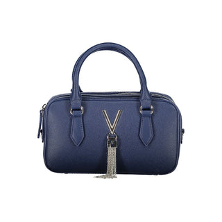 Bolso para mujer de poliuretano azul
