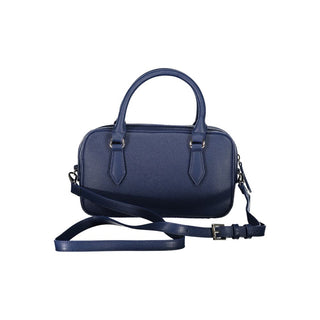 Bolso para mujer de poliuretano azul