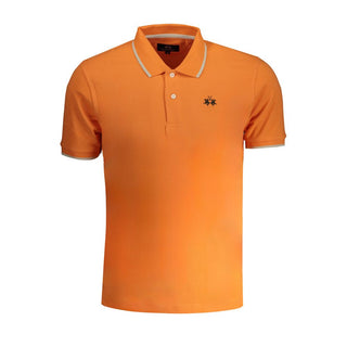 Polo para hombre Arancione Cotton
