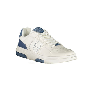 Bianco Polyurethan-Sneaker für Herren