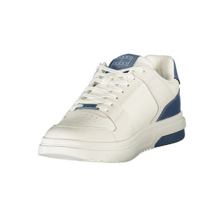 Bianco Polyurethan-Sneaker für Herren