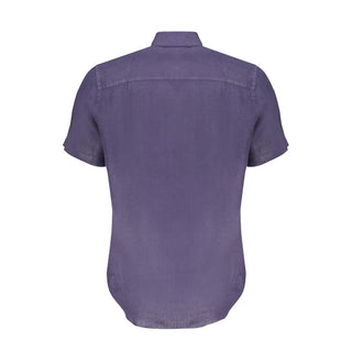 Blu Linen Men's Shirt