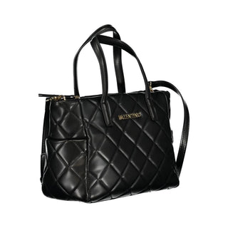 Bolso de mujer de poliuretano negro