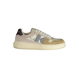 Zapatilla para hombre de poliuretano beige