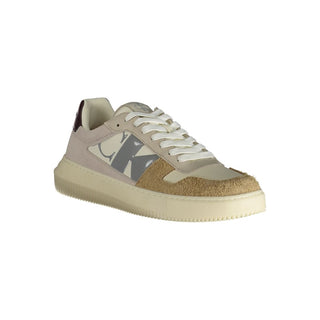 Zapatilla para hombre de poliuretano beige