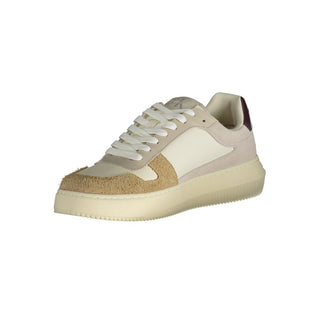Zapatilla para hombre de poliuretano beige