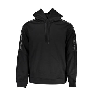 Schwarzes Polyester-Herren-Sweatshirt