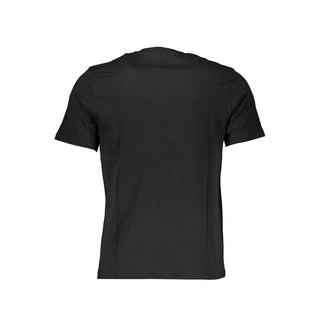 Herren-T-Shirt aus schwarzer Baumwolle