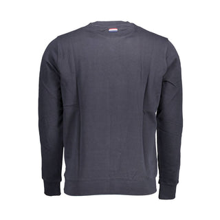 Blue Cotton Men's Sweatshirt