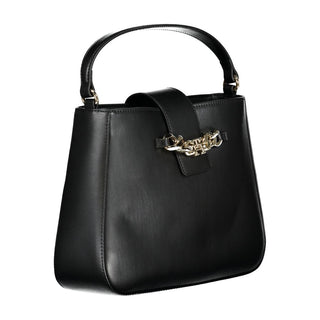 Nero Poliuretano Damenhandtasche