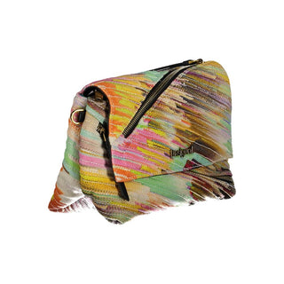 Gelbe Polyester-Damenhandtasche