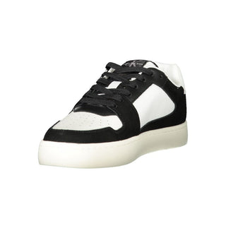 Weiße Polyester Herren Sneaker