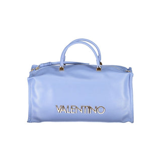Blaue Polyethylen-Handtasche