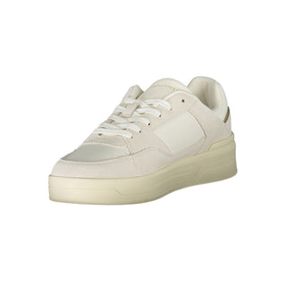 Zapatillas blancas de poliuretano para mujer