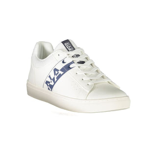 Herren-Sneaker aus weißem Leder