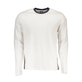 Camiseta de algodón blanca para hombre