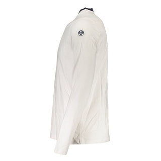 Camiseta de algodón blanca para hombre