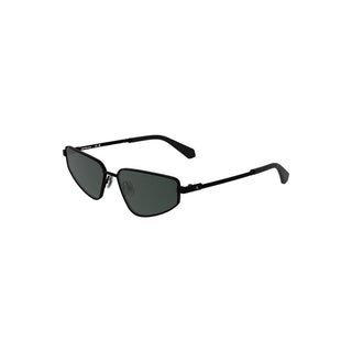 Gafas de sol de metal negro para mujer