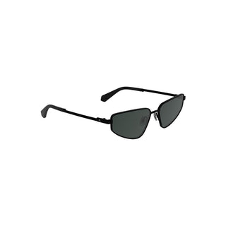Gafas de sol de metal negro para mujer
