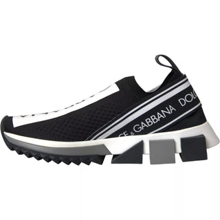 Schwarz Weiße Slip On Sorrento Sneakers Schuhe