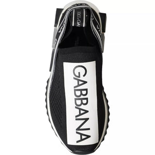 Schwarz Weiße Slip On Sorrento Sneakers Schuhe