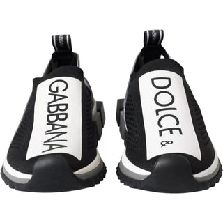 Schwarz Weiße Slip On Sorrento Sneakers Schuhe