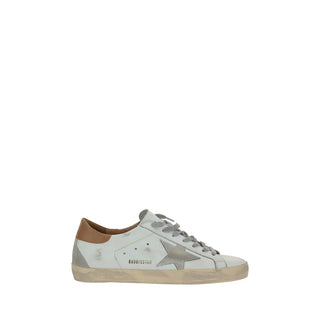Weiße Superstar-Sneaker aus Leder