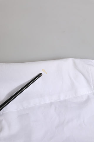 White Cotton MARTINI Long Sleeve Formal Shirt