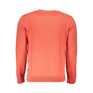 Suéter rojo de algodón para hombre
